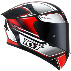 CASCO KYT TT COURSE TOURIST RED FLUO  | KYT