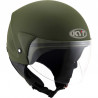 CASCO KYT COUGAR PLAIN ARMY MATT GREEN  | KYT