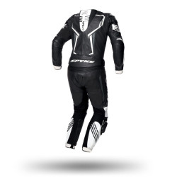 TUTA 2PCS IN PELLE UOMO ASSEN SPORT 2.0 BLACK WHITE | SPYKE