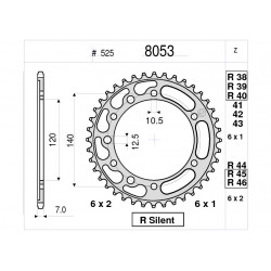 CORONA PROFESSIONALE SUZUKI GSX R 600 97 | OGNIBENE | MPN...