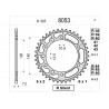 CORONA PROFESSIONALE SUZUKI GSX R 600 97 | OGNIBENE | MPN 368053R38