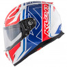 CASCO INTEGRALE KV41 DALLAS BIANCO LUCIDO ROSSO | KAPPA