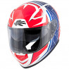 CASCO INTEGRALE KV41 DALLAS BIANCO LUCIDO ROSSO | KAPPA