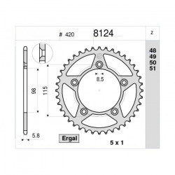 CORONA PROFESSIONALE ERGAL K T M SX 65 | OGNIBENE | MPN...