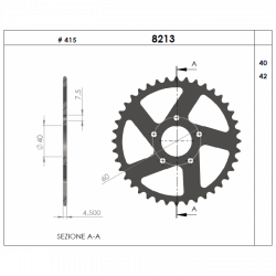 CORONA PROFESSIONALE ERGAL KTM 50 SX 09-13 | OGNIBENE |...