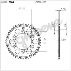 CORONA PROFESSIONALE DUCATI | OGNIBENE | MPN 367084R46