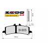 COPPIA PASTIGLIE RACING ZCOO B005 EX | OGNIBENE | MPN 45B00500