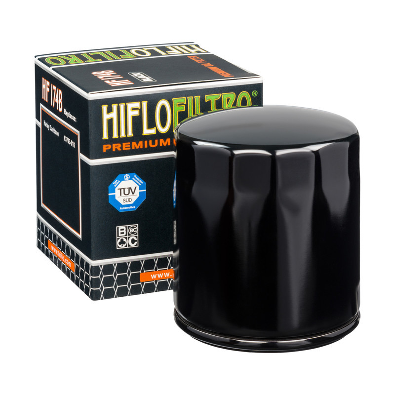 HF174B FILTRO OLIO H.D. V - ROD NERO HF174B | HIFLO FILTRO |  E1717400