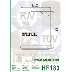 HF183 FILTRO OLIO LIBERTY 125 4T 3V +PREMIUM SCOOTER+ HF183 | HIFLO FILTRO |  E1718300