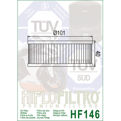 HF146 FILTRO OLIO YAMAHA V - MAX 1200 85 - 95 HF146 | HIFLO FILTRO |  E1714600