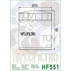 HF551 FILTRO OLIO MOTO GUZZI 1100 HF551 | HIFLO FILTRO |  E1755100