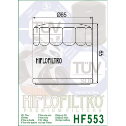 HF553 FILTRO OLIO BENELLI TORNADO - TNT HF553 | HIFLO FILTRO |  E1755300