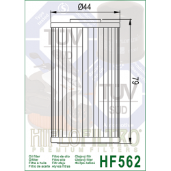 HF562 FILTRO OLIO KYMCO DINK 125/ 200 06 - GRANDINK 125/150 H | HIFLO FILTRO |  E1756200