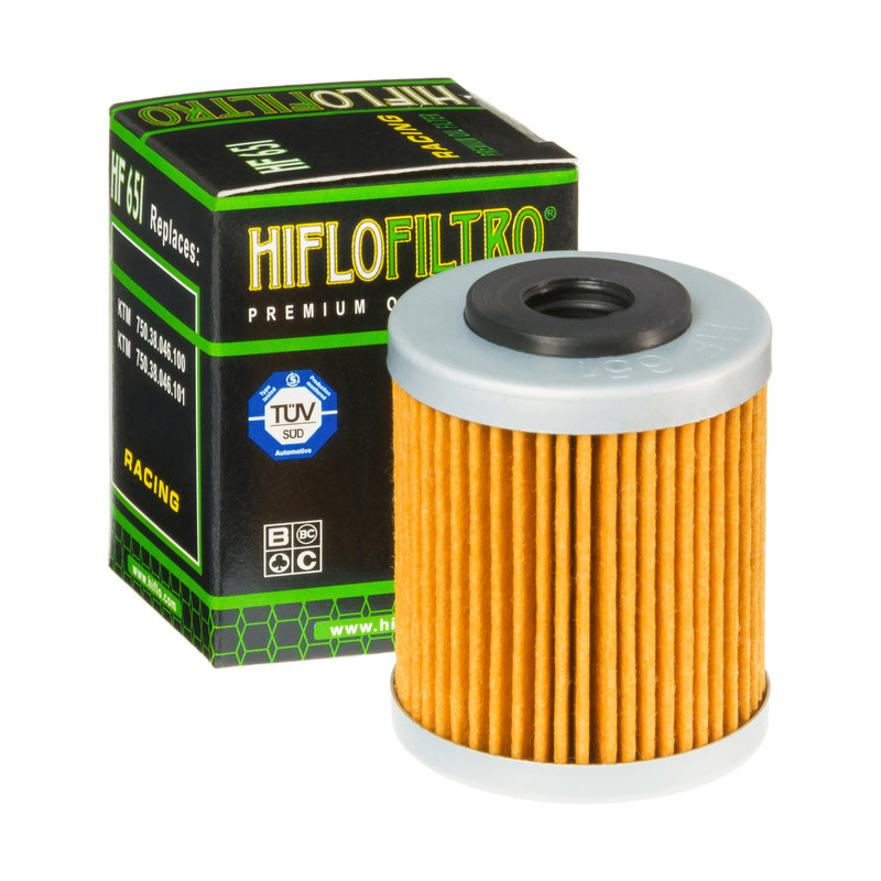 E1765100 HF651 FILTRO OLIO KTM DUKE 690 12 - HF651 | HIFLO FILTRO |