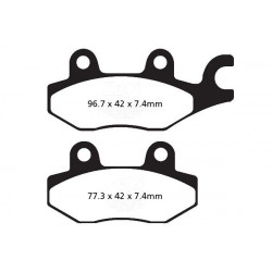 PASTIGLIE FRENO  MESCOLA SINTERIZZATA MOTO CODICE R1416500 | EBC BRAKES | MPN: FA165R