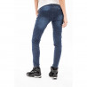 JUDY MEDIUM BLUE PANTALONI TESSUTO DONNA | IXON