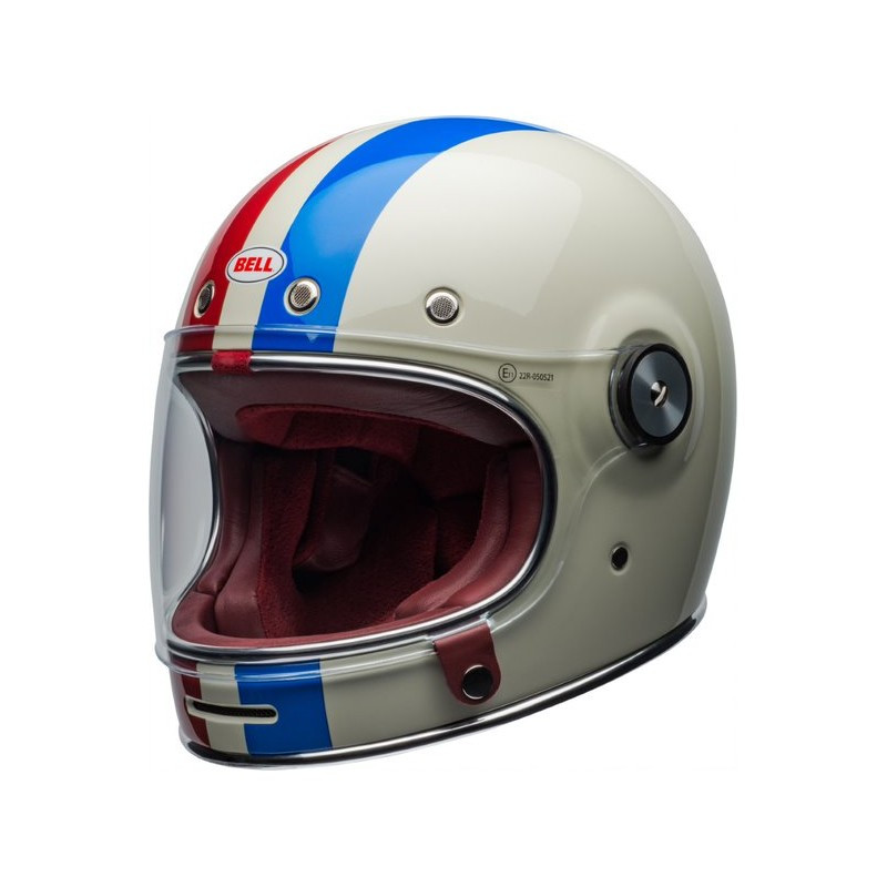 Casco Bullitt DLX Command Vintage White/Red/Blue