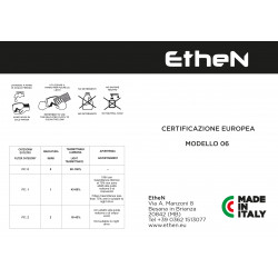 MASCHERA GP06 NERO   BIANCO | ETHEN