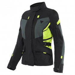 GIACCA CARVE MASTER 3 LADY GORE-TEX BLACK EBONY FLUO YELLOW | DAINESE