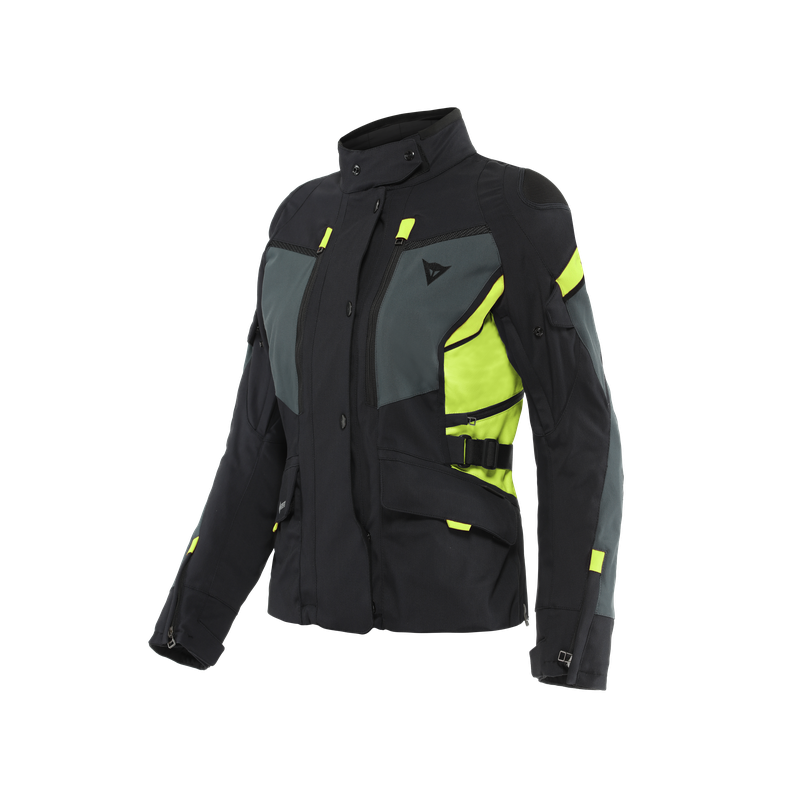 GIACCA CARVE MASTER 3 LADY GORE-TEX BLACK EBONY FLUO YELLOW | DAINESE