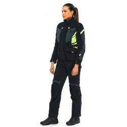 GIACCA CARVE MASTER 3 LADY GORE-TEX BLACK EBONY FLUO YELLOW | DAINESE