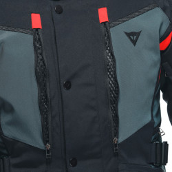 GIACCA CARVE MASTER 3 GORE-TEX BLACK EBONY LAVA RED | DAINESE