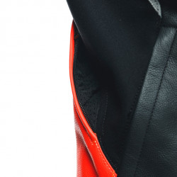 GIACCA RACING 4 PELLE LAVA RED BLACK | DAINESE