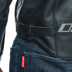 GIACCA RACING 4 PELLE BLACK BLACK | DAINESE