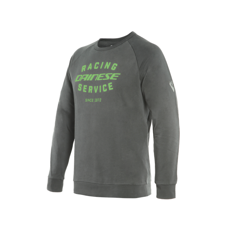 PADDOCK SWEATSHIRT CHARCOAL GRAY GREEN | DAINESE