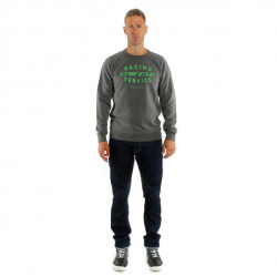 PADDOCK SWEATSHIRT CHARCOAL GRAY GREEN | DAINESE