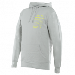 PADDOCK HOODIE GLACIER GRAY FLUO YELLOW | DAINESE