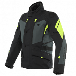 GIACCA CARVE MASTER 3 LADY GORE-TEX BLACK EBONY FLUO YELLOW | DAINESE