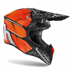 CASCO OFFROAD WRAAP IDOL ORANGE MATT | AIROH