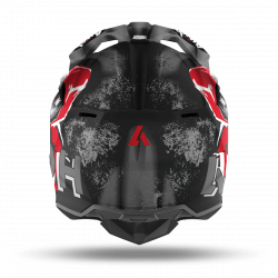 CASCO OFFROAD WRAAP ALIEN RED MATT | AIROH