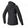 GIACCA HOODIE ARMOR DONNA COLORE NERO BIANCO | SPIDI |  T229-011