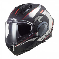 CASCO LS2 FF900 VALIANT II HUB GLOSS BLACK CHROME Taglia Int XL