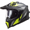 CASCO LS2 MX701 C EXPLORER FOCUS M.TITANIUM H-V YELL.