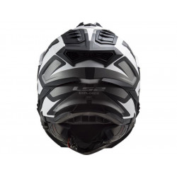 CASCO LS2 MX701 EXPLORER ALTER MATT BLACK WHITE