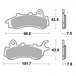 282033 KIT RIPARAZIONE POMPA ACQUA HONDA SH 125/150 13/14-PCX