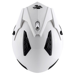 CASCO JET KV45 TRIAL BIANCO LUCIDO| KAPPA