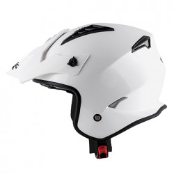 CASCO JET KV45 TRIAL BIANCO LUCIDO| KAPPA