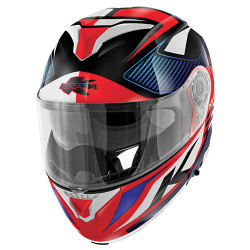 CASCO MOD KV32 ORLANDO BLU LUCIDO ROSSO | KAPPA