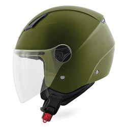 CASCO JET ARIA VERDE MILITARE