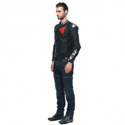 GIACCA PELLE SPORTIVA BLACK-MATT BLACK-MATT BLACK-MATT | DAINESE