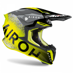 CASCO OFFROAD TWIST 2.0 BIT YELLOW GLOSS | AIROH