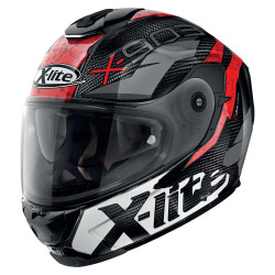 CASCO INTEGRALE X-903 ULTRA BARRAGE N 053 CARBON RED | X-LITE