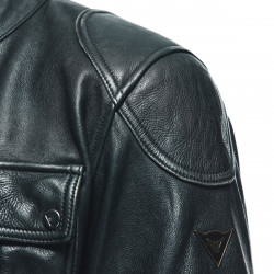 GIACCA IN PELLE ATLAS LEATHER JACKET BLACK | DAINESE