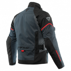 GIACCA IMPERMEABILI TEMPEST 3 D-DRY EBONY BLACK LAVA-RED | DAINESE