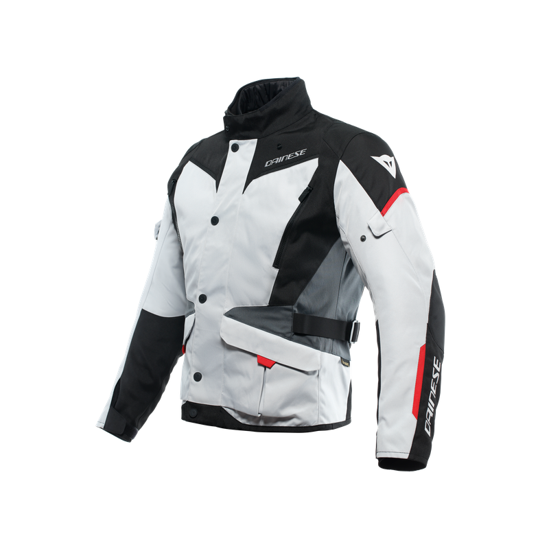 GIACCA IMPERMEABILI TEMPEST 3 D-DRY LADY GLACIER-GRAY BLACK LAVA-RED | DAINESE