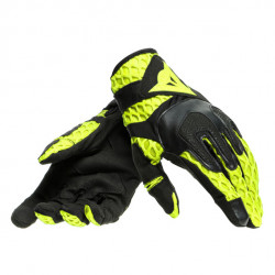 GUANTI AIR-MAZE UNISEX GLOVES BLACK FLUO-YELLOW | DAINESE